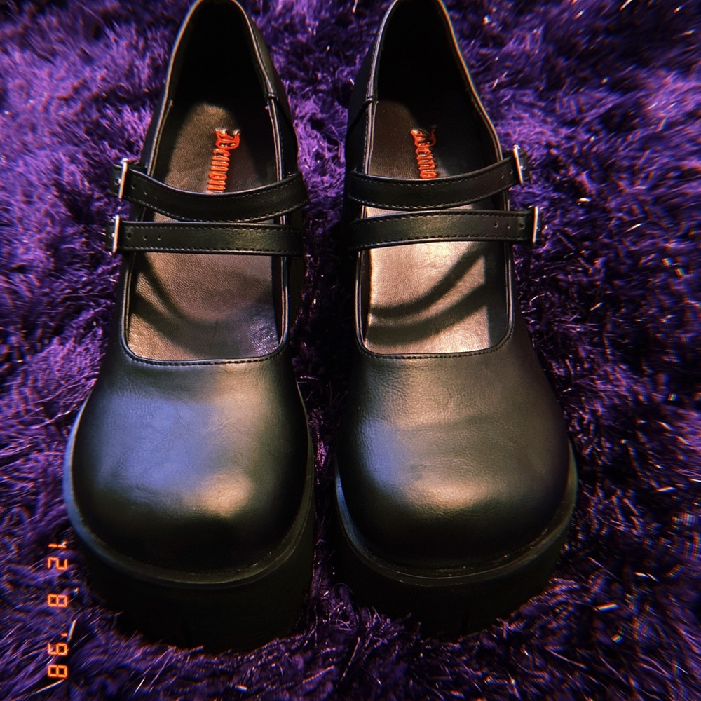 Demonia dollhaus platform Mary Janes